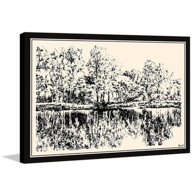 Open Flow Framed Print
