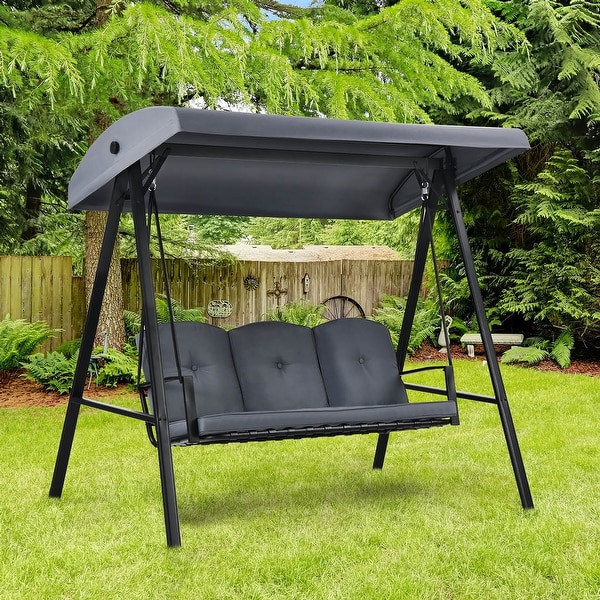 3 seat porch swing cushions outlet