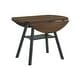 preview thumbnail 9 of 19, Jonah Farmhouse 47-inch Wood Drop Leaf Round Counter Height Table by Furniture of America