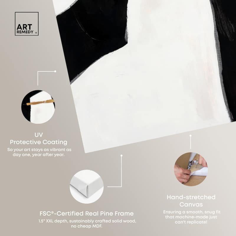 Dichotomy I Canvas by Art Remedy, Gallery Wrapped