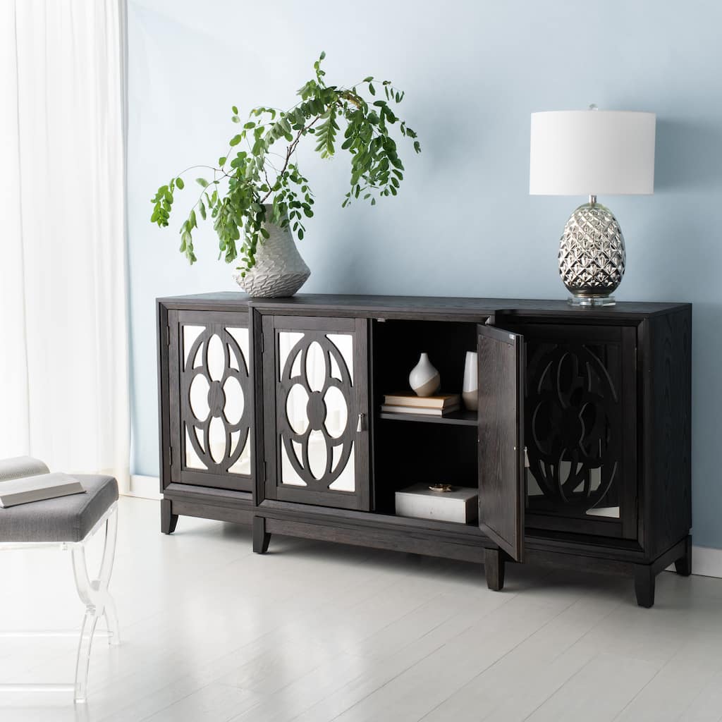 SAFAVIEH Home Madeleine Mirrored Sideboard - 72"W x 19"D x 34"H
