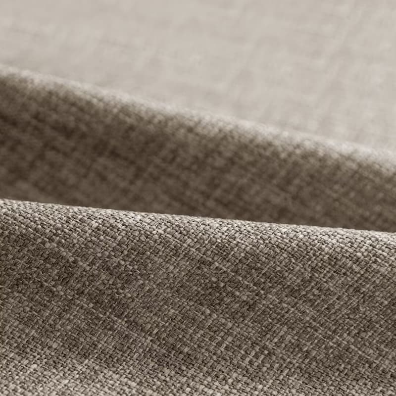 Linen Texture Tie Top Room Darkening Curtain Pair(2 panels)
