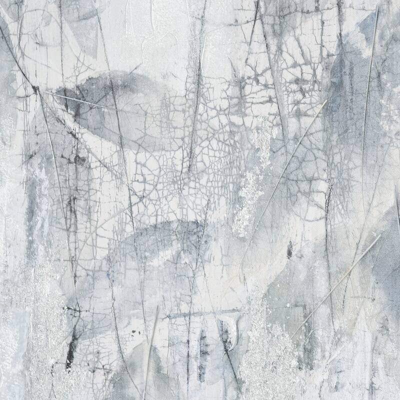 Elk Home Willow Abstract Off White Fabric Wall Art