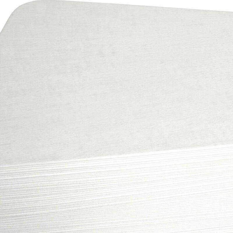 Uttermost Saltwater White Concrete Coffee Table