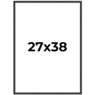 27x38 Frame Brown Picture Frame - Complete Modern Photo Frame Includes