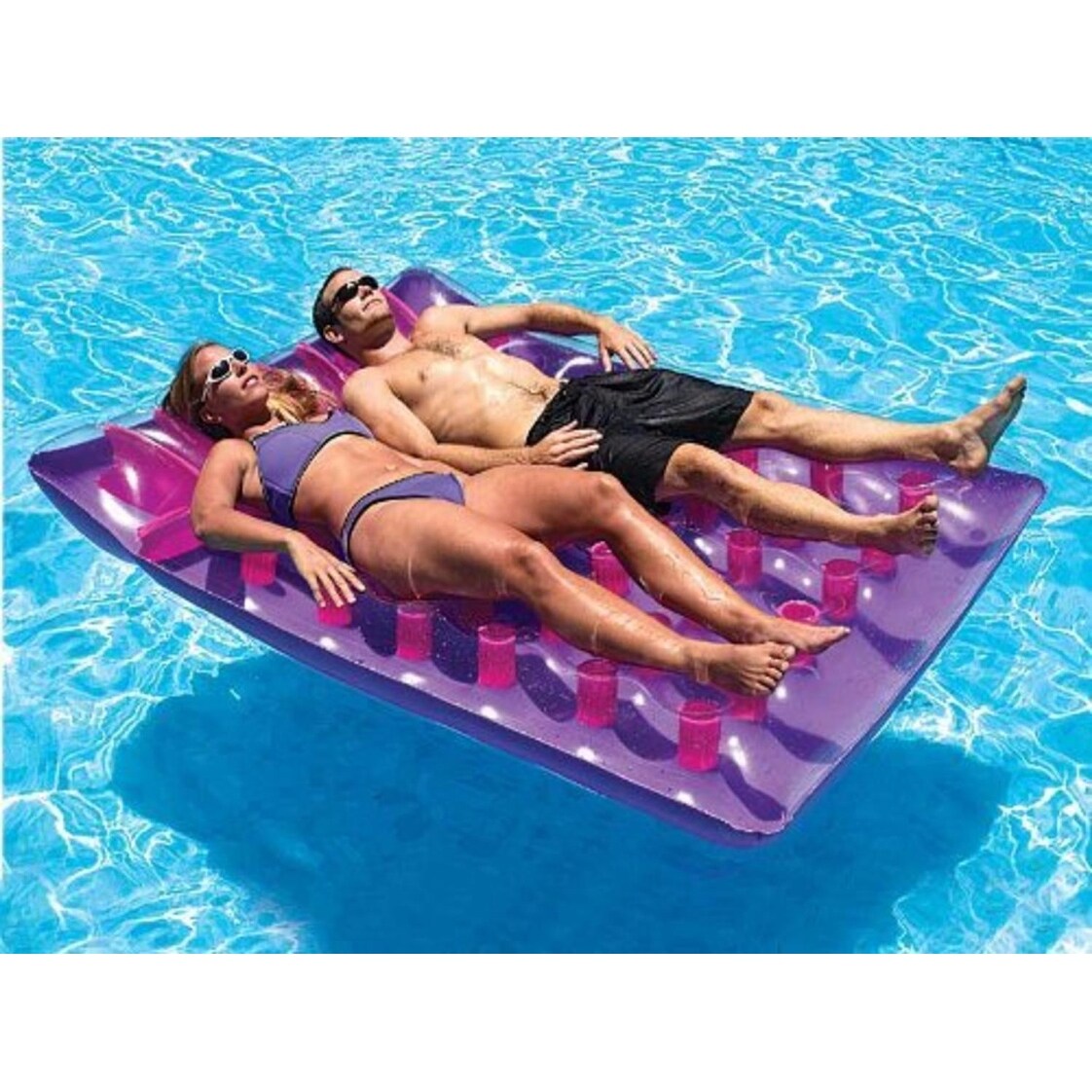 inflatable pool mat