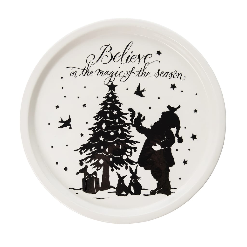 Believe Christmas Platter