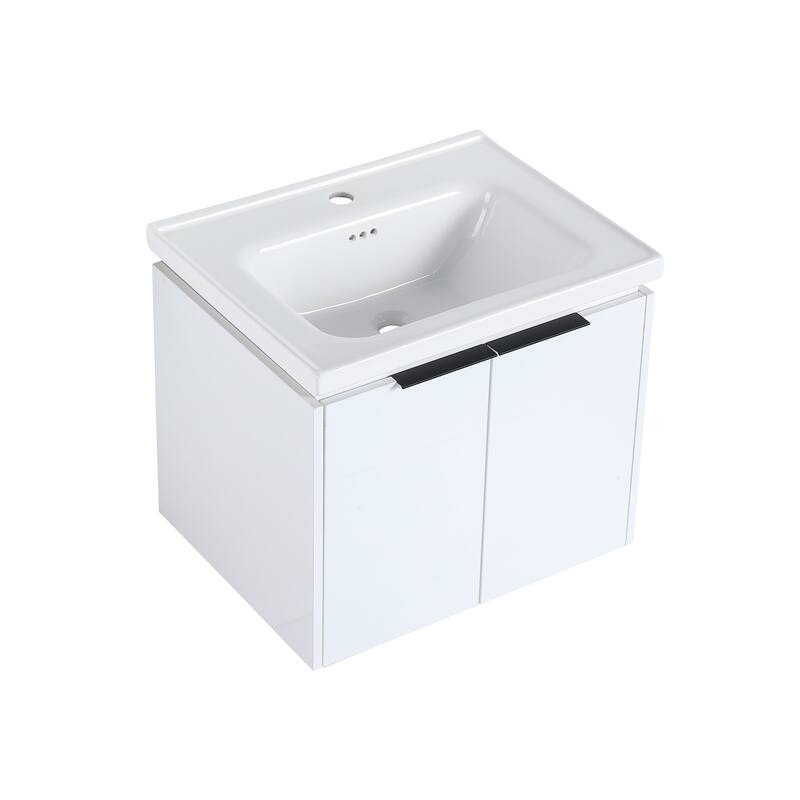 Topcraft Wall-Mounted Bathroom Vanity With Sink