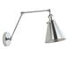 preview thumbnail 4 of 43, Elliot 7" Adjustable Arm Metal LED Wall Sconce, Chrome by JONATHAN Y