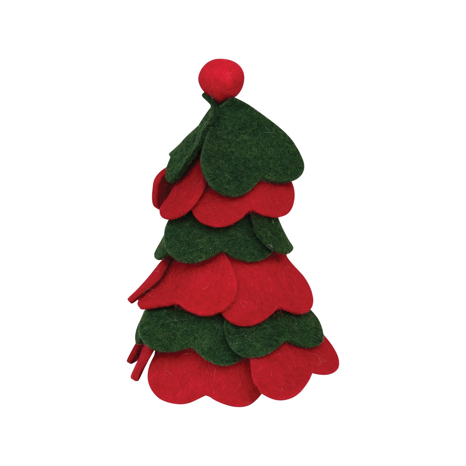 Wool Felt Tree with Pom Pom