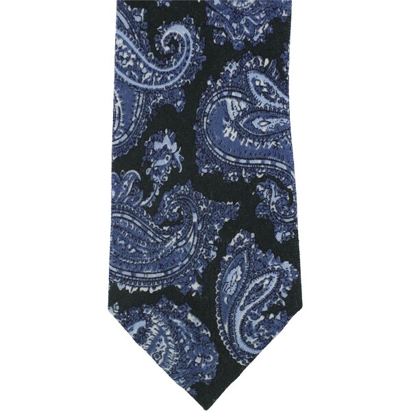 Tasso Elba Mens Paisley Self-Tied Necktie - One Size