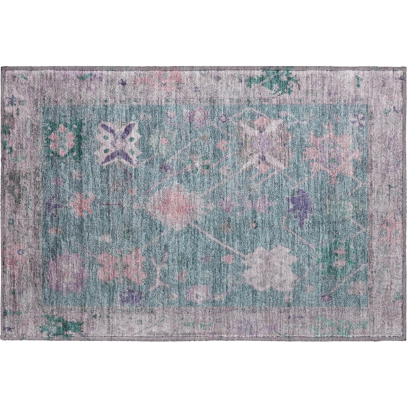 Premium Washable Super Soft Traditional Kashmir Mayfield Rug