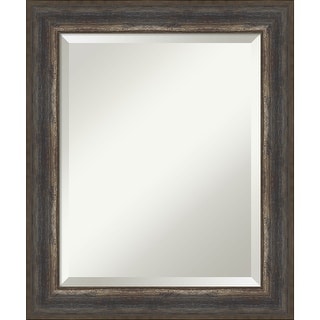Beveled Bathroom Wall Mirror - Alta Frame