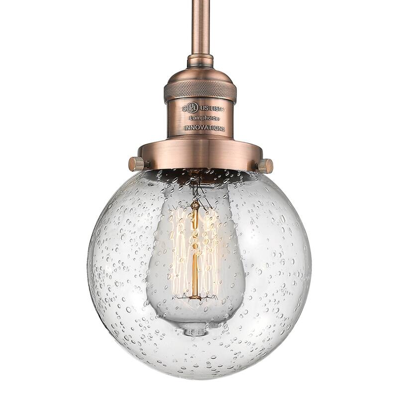 Innovations Lighting Beacon Single Light 6" Wide Mini Pendant with