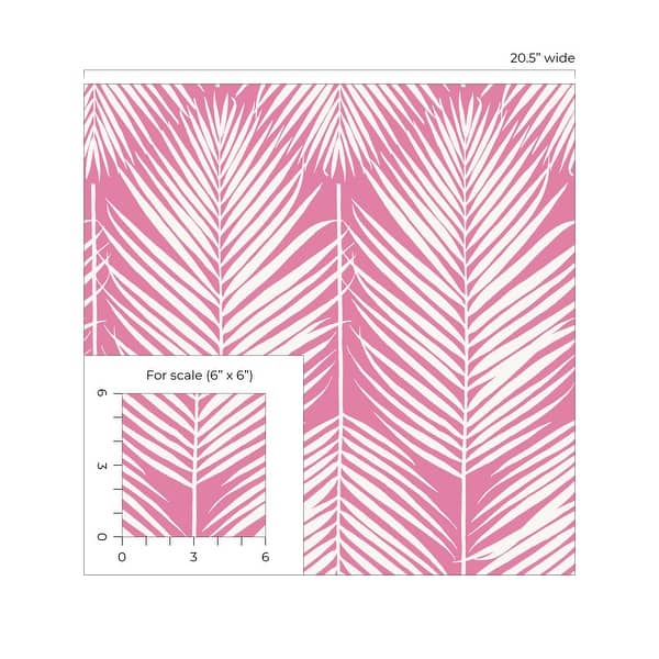 NextWall Palm Silhouette Peel and Stick Wallpaper On Sale Bed Bath & Beyond 32809273