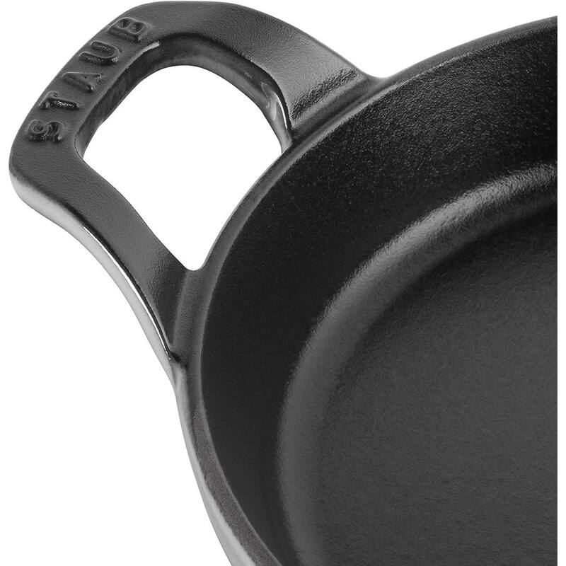 STAUB Cast Iron 6-inch Round Gratin Baking Dish