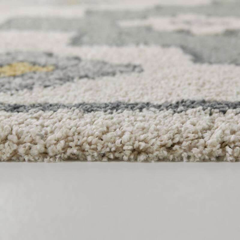 Holanda Southwestern Shag Area Rug