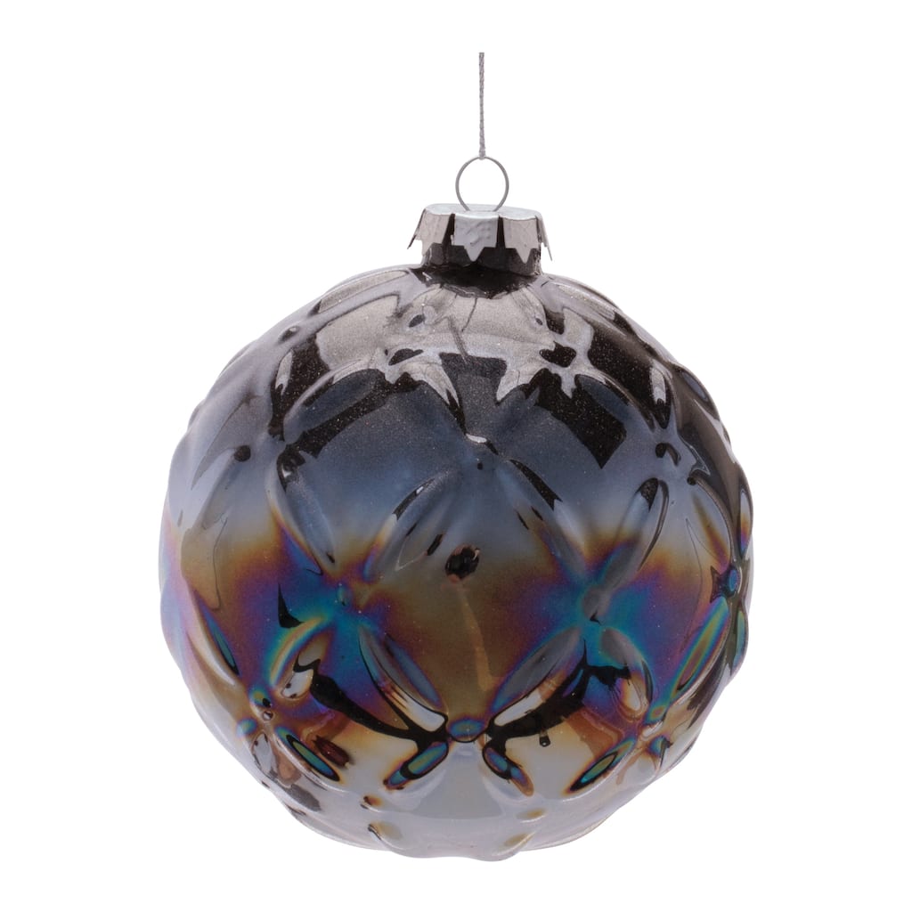 Glass Ball Ornament Set of 4 - 5"