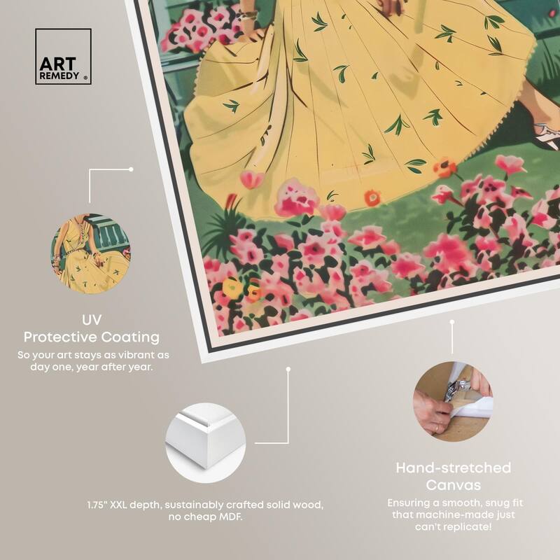 Midsummer Fashion Cover Canvas by Art Remedy