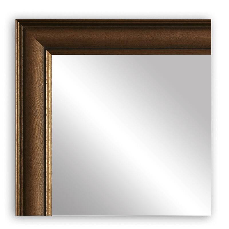 Frame My Mirror Bronze Framed Wall Mirror, Oxfordshire Design