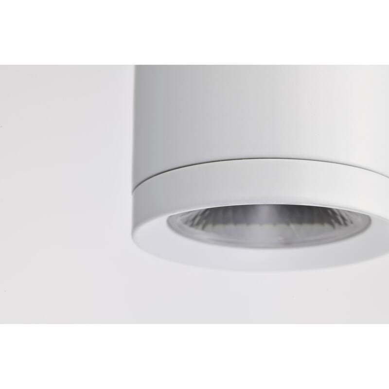 Century 12 Watt 16" LED Pendant Matte White Finish