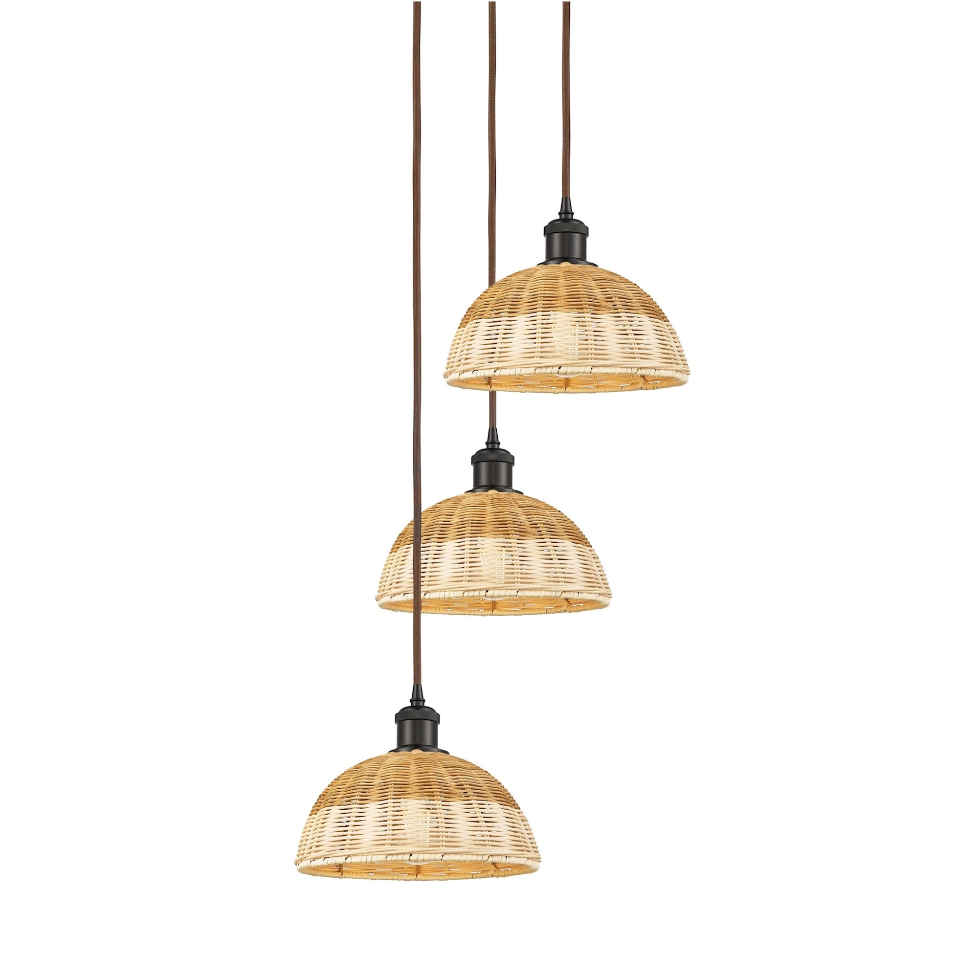 Innovations Lighting 113B-3P-34-16 Bristol Natural II Pendant Bristol