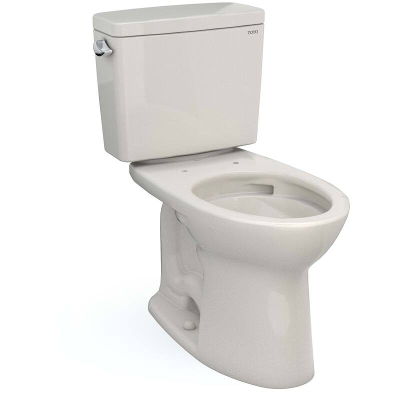 Toto CST776CSG#12 Drake 1.6 GPF Two Piece Elongated Toilet with Left Hand Lever