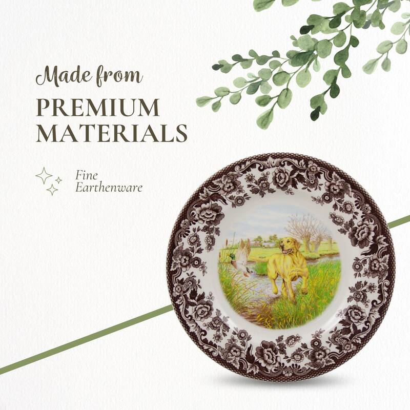 Spode Woodland Salad Plate Assorted Animals