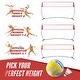 preview thumbnail 2 of 8, Patiassy Freestanding Volleyball and Badminton Combo Set with Net