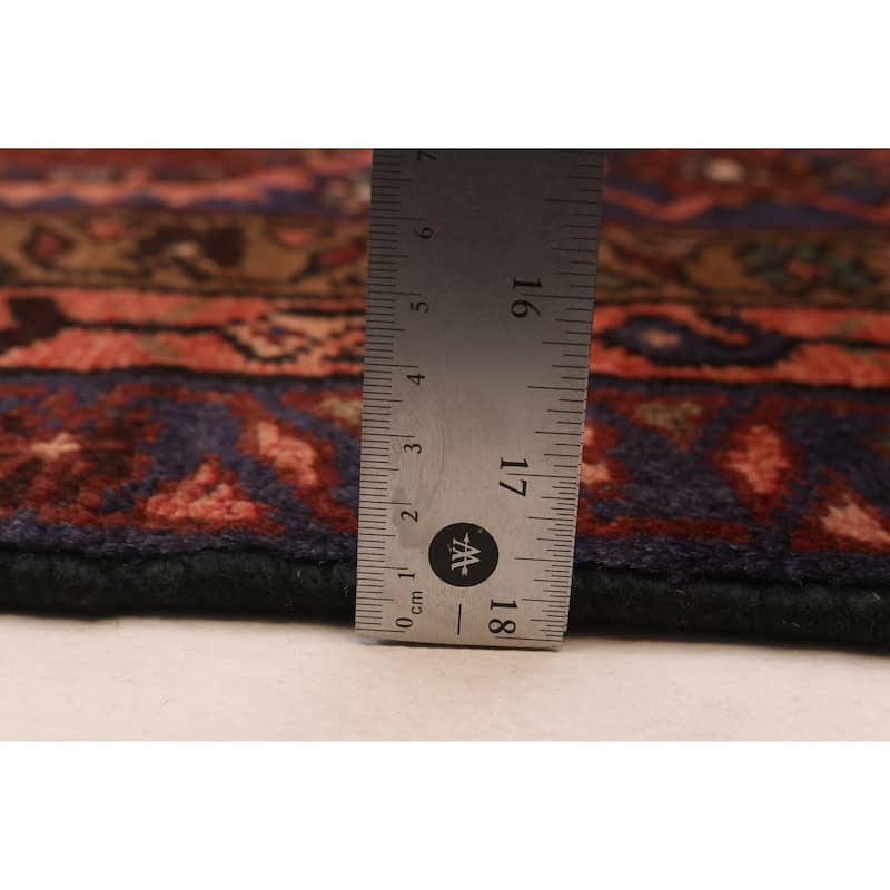 ECARPETGALLERY Hand-knotted Andelz Brown Wool Rug - 3'10 x 6'9