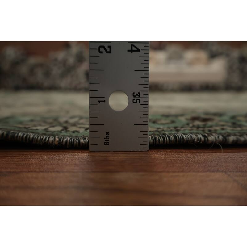 Hand Knotted Oriental 100% Wool Carpet Transitional Floral Beige & Ivories Anatolian Area Rug - 8' 11'' X 6' 6''