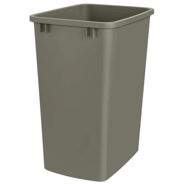 RevAShelf RV Series Single Bin Replacement Trash Can 35 Quart Bed