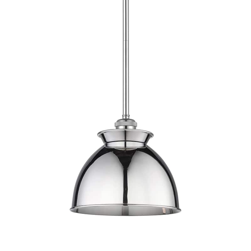 Innovations Lighting 516-1S-10-9 Adirondack Pendant Adirondack 9" Wide - Polished Chrome