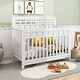 preview thumbnail 24 of 64, Certified Baby Safe Crib, Pine Solid Wood, Non-Toxic Finish, JPMA Certified