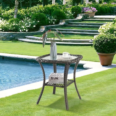 Gymojoy Outdoor Sofa Furniture Patio Loveseat Sofa with Weather-Resistant Cushions