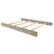 preview thumbnail 18 of 25, Evolur Convertible Crib Wooden Full-Size Bed Rail Windsor Oak Grey