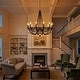 preview thumbnail 21 of 25, Acroma 12-light Farmhouse Empire Beaded Chandelier