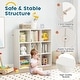 preview thumbnail 4 of 4, 9-Cube Kids Toy Storage Organizer Children Bookcase Display Bookshelf