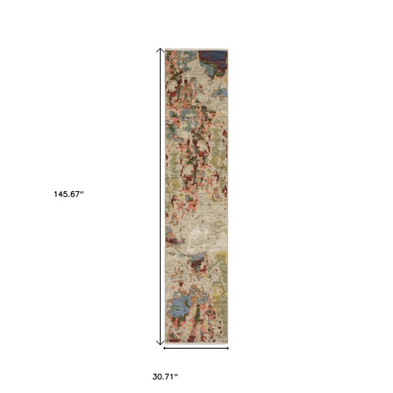 HomeRootsAbstract Modern Rectangle Area Rug