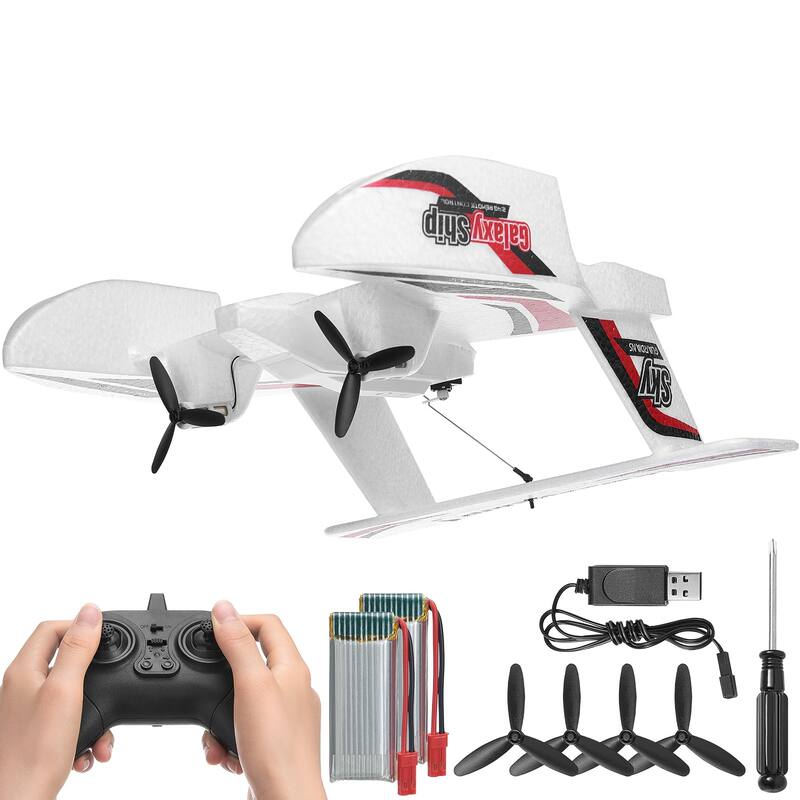 RC Plane Easy to Fly RC Glider for Adults Kids Beginners Boys - 3 Channel 500' 30 minutes
