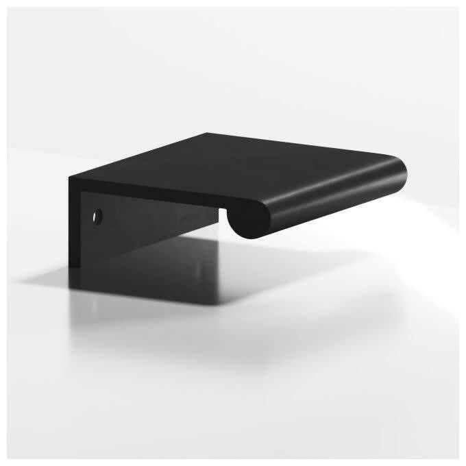 Colonial Bronze 7006 700 Series 6" Center to Center Luxury Solid Metal - Matte Black