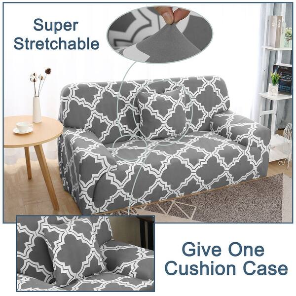 Shop Floral Sofa Cover Stretch Thick Seater Slipcover Couch Covers