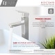 preview thumbnail 17 of 34, Single Hole Single-Handle Vessel Bathroom Faucet - Faucet Height: 12" | Spout Height: 8 3/4"
