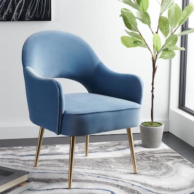 SAFAVIEH Manda Accent Chair - 23.2" W x 20.9" L x 31" H - 23Wx21Dx31H