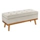 preview thumbnail 79 of 134, Carson Carrington Sastamala Mid-century Storage Bench