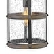 preview thumbnail 4 of 2, Hinkley Lakehouse Collection One Light 5W Med. LED Outdoor Medium Wall Mount Lantern, Aged Zinc
