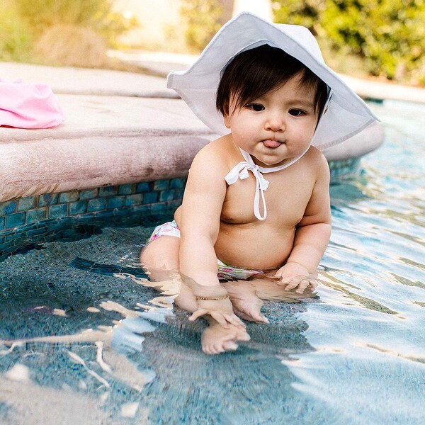 i play solid brim sun protection hat