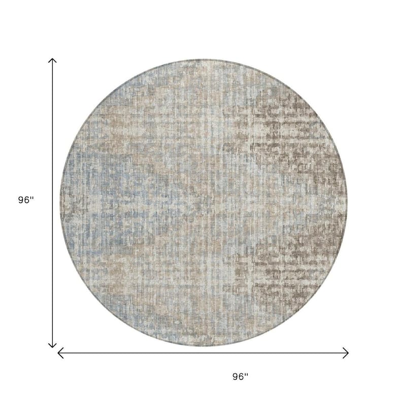 HomeRoots Geometric Transitional Rectangle Outdoor Rug