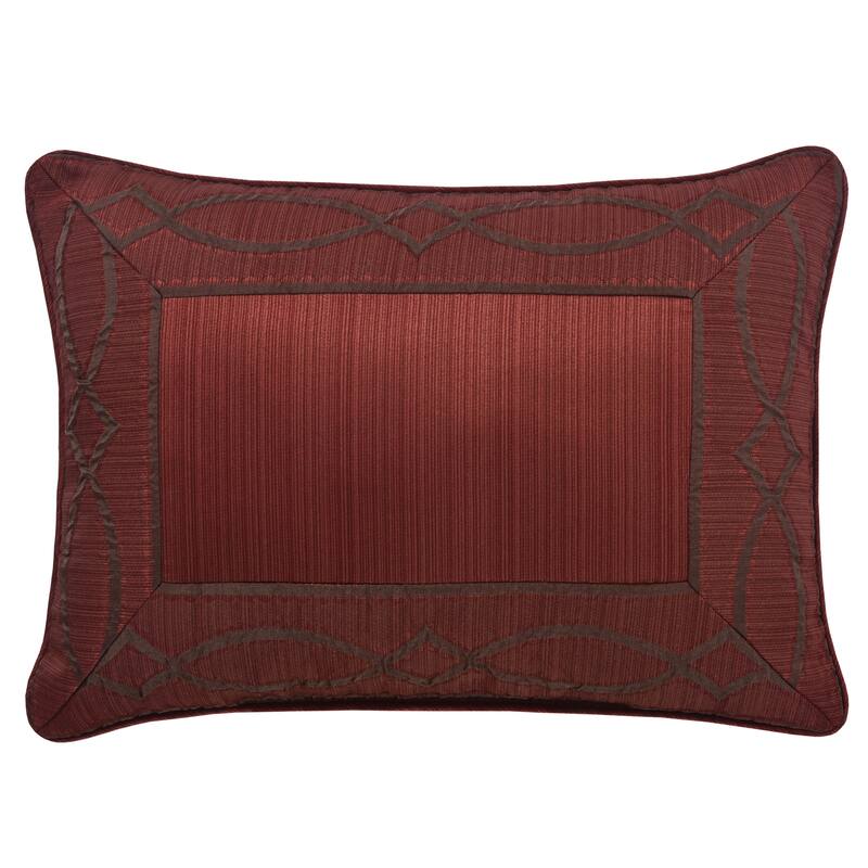 Five Queens Court Chianti Boudoir Decorative Throw Pillow