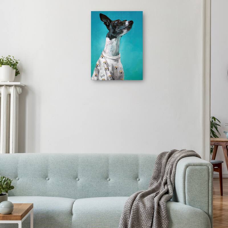 PJ Pups I By Studio Arts Canvas Art Print